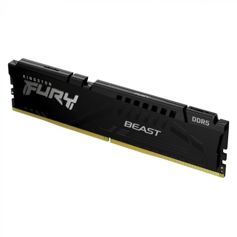 Модуль памяти для компьютера DDR5 16GB 5600 MHz Beast Black Kingston Fury (ex.HyperX) (KF556C40BB-16) - Нулевой остаток (Feed)  - Нулевой остаток (Feed) 