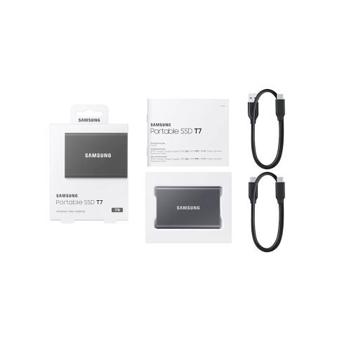 Накопитель SSD USB 3.2 1TB T7 Samsung (MU-PC1T0T/WW) - Нулевой остаток (Feed)  - Нулевой остаток (Feed)