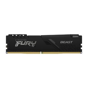 Модуль памяти для компьютера DDR4 16GB 3600 MHz Fury Beast Black Kingston Fury (ex.HyperX) (KF436C18BB/16)