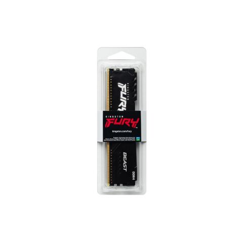 Модуль памяти для компьютера DDR4 16GB 3600 MHz Fury Beast Black Kingston Fury (ex.HyperX) (KF436C18BB/16) - Модули памяти для компьютера  - Модули памяти для компьютера 