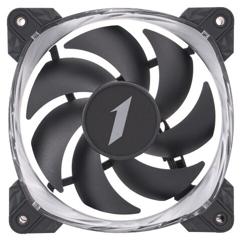Кулер для корпуса 1stPlayer FS7 Black (FS7-BK-1IN1) - Нулевой остаток (Feed)  - Нулевой остаток (Feed) 
