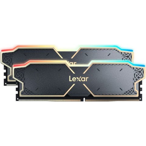 Модуль памяти для компьютера DDR5 32GB (2x16GB) 6000 MHz Thor RGB Lexar (LD5U16G60C38BG-RGD) - Нулевой остаток (Feed)  - Нулевой остаток (Feed)