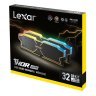 Модуль памяти для компьютера DDR5 32GB (2x16GB) 6000 MHz Thor RGB Lexar (LD5U16G60C38BG-RGD)
