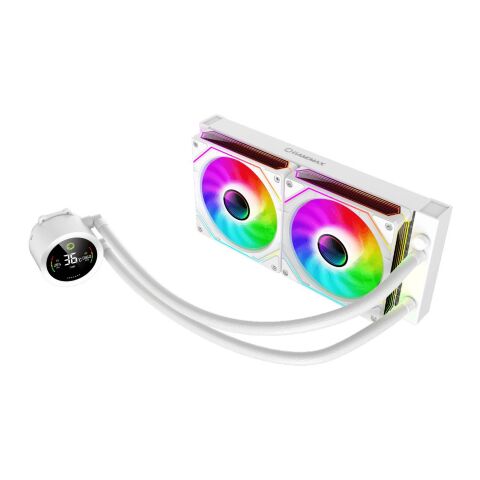 Система жидкостного охлаждения Gamemax IceBurg 240 Digital WH - Системы водного охлаждения  - Системы водного охлаждения 