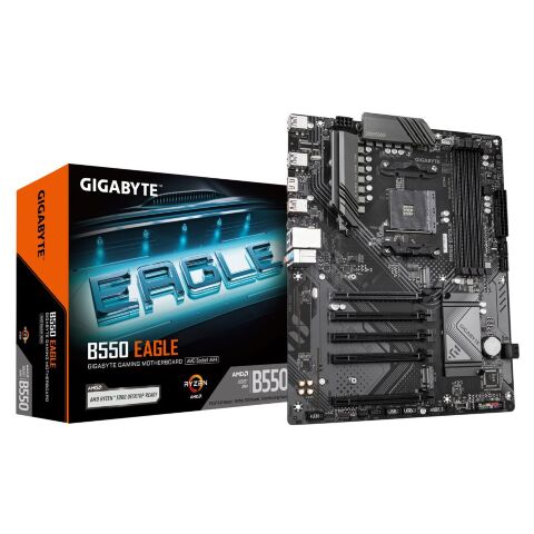 Материнская плата GIGABYTE B550 EAGLE - Системные (материнские) платы  - Системные (материнские) платы 