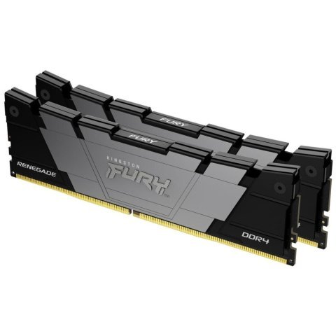 Модуль памяти для компьютера DDR4 16GB (2x8GB) 3200 MHz Fury Renegade Black Kingston Fury (ex.HyperX) (KF432C16RB2K2/16) - Нулевой остаток (Feed)  - Нулевой остаток (Feed)