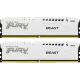 Модуль памяти для компьютера DDR5 32GB (2x16GB) 5600 MHz FURY Beast White Kingston Fury (ex.HyperX) (KF556C40BWK2-32) - Модули памяти для компьютера  - Модули памяти для компьютера 