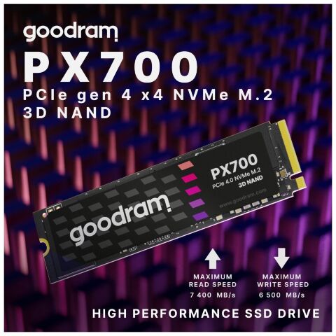 Накопитель SSD M.2 2280 1TB Goodram (SSDPR-PX700-01T-80) - Нулевой остаток (Feed)  - Нулевой остаток (Feed) 