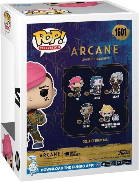 Фігурка Funko League Of Legends Arcane Vi фанко Ліга легенд Ві 1601 -   -  
