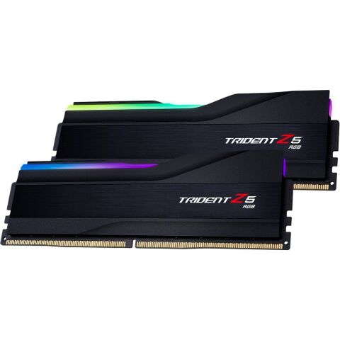 Модуль памяти для компьютера DDR5 64GB (2x32GB) 6400 MHz Trident Z5 RGB G.Skill (F5-6400J3239G32GX2-TZ5RK) - Нулевой остаток (Feed)  - Нулевой остаток (Feed) 
