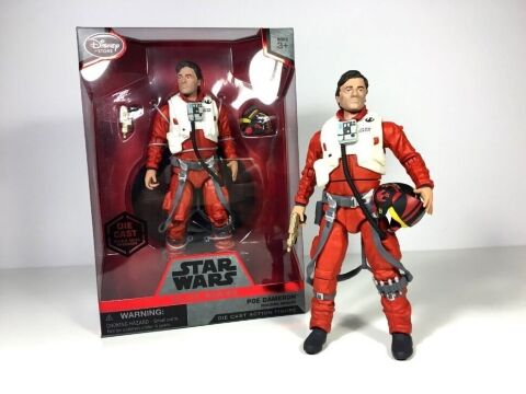 Фігурка Disney Star Wars Elite Series Die-cast Poe Dameron Figure Зоряні війни По Демерон 19 см. -   -  