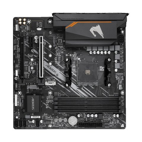 Материнская плата GIGABYTE B550M AORUS ELITE - Системные (материнские) платы  - Системные (материнские) платы