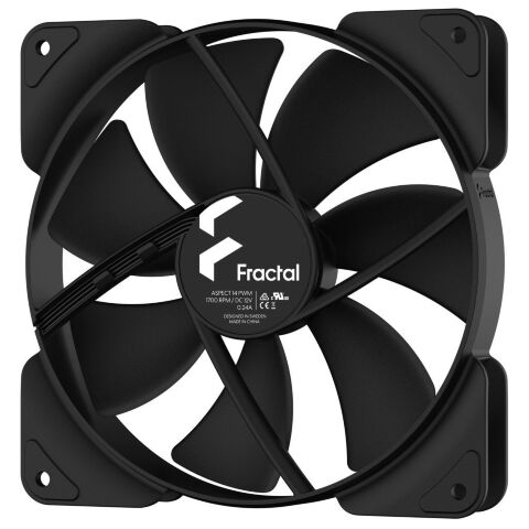 Кулер для корпуса Fractal Design Aspect 14 PWM Black (FD-F-AS1-1403) - Нулевой остаток (Feed)  - Нулевой остаток (Feed) 