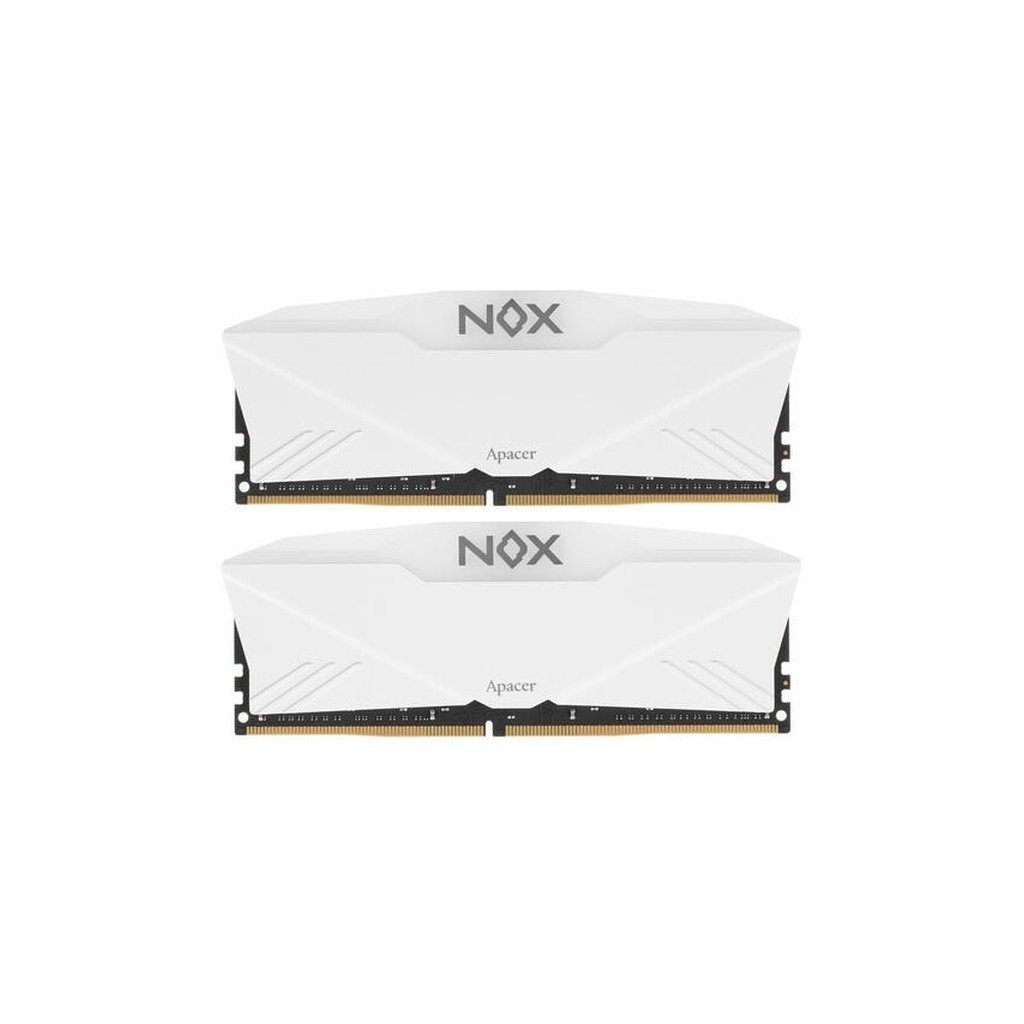 Модуль памяти для компьютера DDR4 16GB (2x8GB) 3200 MHz NOX RGB White Apacer (AH4U16G32C28YNWAA-2)