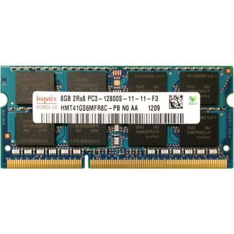 Модуль памяти для ноутбука SoDIMM DDR3 8GB 1600 MHz Oem Hynix (HMT41GS6MFR8C-PB) - Нулевой остаток (Feed)  - Нулевой остаток (Feed) 