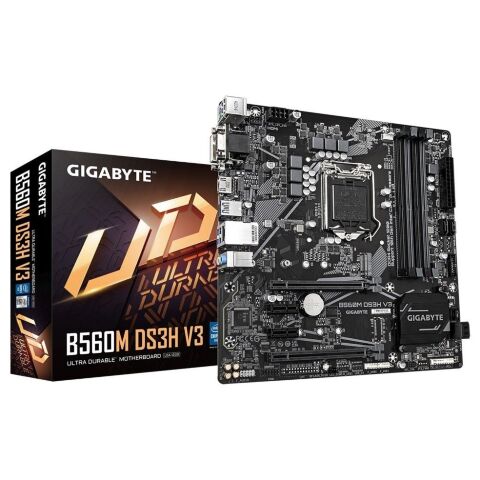 Материнская плата GIGABYTE B560M DS3H V3 - Нулевой остаток (Feed)  - Нулевой остаток (Feed) 