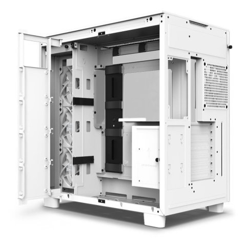 Корпус NZXT H9 Flow Edition White (CM-H91FW-01) - Нулевой остаток (Feed)  - Нулевой остаток (Feed) 