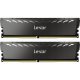 Модуль памяти для компьютера DDR4 16GB (2x8GB) 3200 MHz Thor Dark Gray Lexar (LD4BU008G-R3200GDXG) - Нулевой остаток (Feed)  - Нулевой остаток (Feed) 