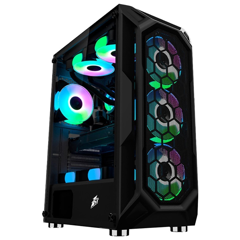 Корпус 1stPlayer X6-BK-4F1