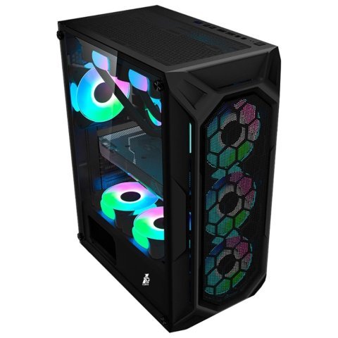 Корпус 1stPlayer X6-BK-4F1 - Корпуса  - Корпуса