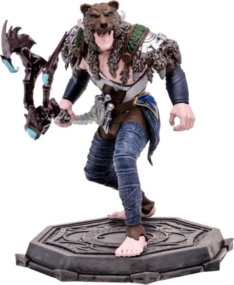 Фігурка McFarlane World of Warcraft Elf Druid Rogue Rare Варкрафт Ельф Друїд Розбійник 16 см. -   -  