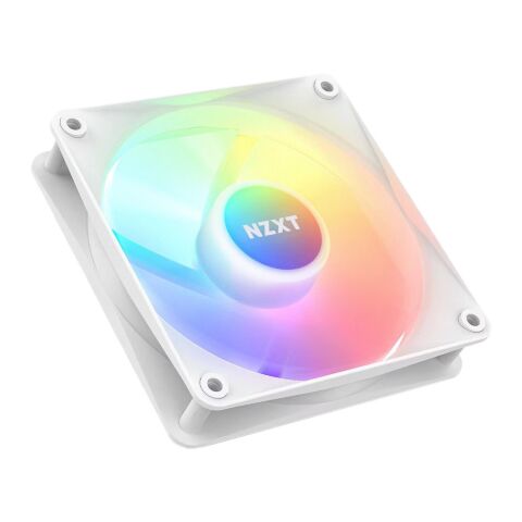 Кулер для корпуса NZXT F120RGB Core - 120mm - Hub-mounted RGB F (RF-C12SF-W1) - Вентиляторы к корпусам  - Вентиляторы к корпусам 