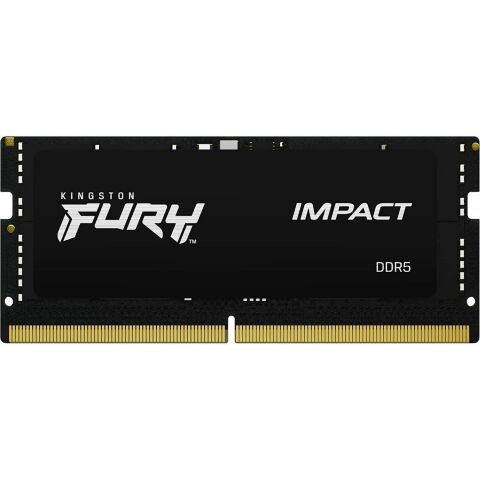 Модуль памяти для ноутбука SoDIMM DDR5 16GB 6000 MHz Impact XMP Kingston Fury (ex.HyperX) (KF560S38IB-16) - Модули памяти к ноутбукам  - Модули памяти к ноутбукам 