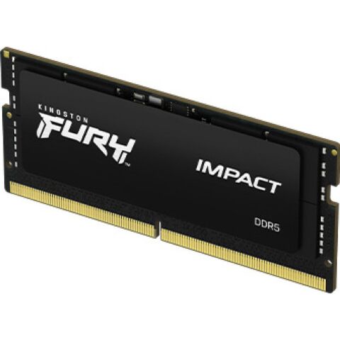 Модуль памяти для ноутбука SoDIMM DDR5 16GB 6000 MHz Impact XMP Kingston Fury (ex.HyperX) (KF560S38IB-16) - Модули памяти к ноутбукам  - Модули памяти к ноутбукам 