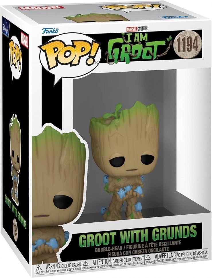 Фігурка Funko Groot with Grunds Фанко Грут із грундсами 1194