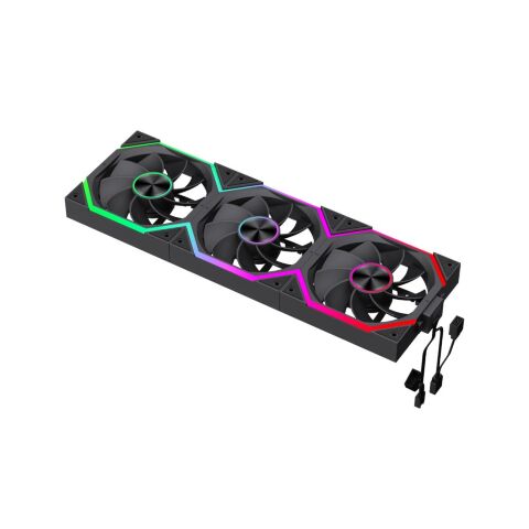 Кулер для корпуса Gamemax FN12A-N2 WL-R - Нулевой остаток (Feed)  - Нулевой остаток (Feed) 