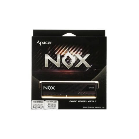 Модуль памяти для компьютера DDR4 8GB 3200 MHz NOX Apacer (AH4U08G32C28YMBAA-1) - Нулевой остаток (Feed)  - Нулевой остаток (Feed)