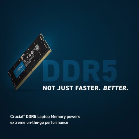Модуль памяти для ноутбука SoDIMM DDR5 32GB (2x16GB) 5600 MHz Ripjaws Micron (CT2K16G56C46S5) - Нулевой остаток (Feed)  - Нулевой остаток (Feed)