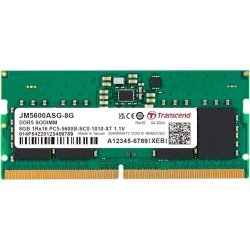 Модуль памяти для ноутбука SoDIMM DDR5 8GB 5600 MHz Transcend (JM5600ASG-8G)