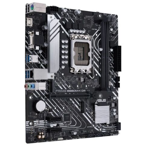 Материнская плата ASUS PRIME B660M-K D4 - Системные (материнские) платы  - Системные (материнские) платы 