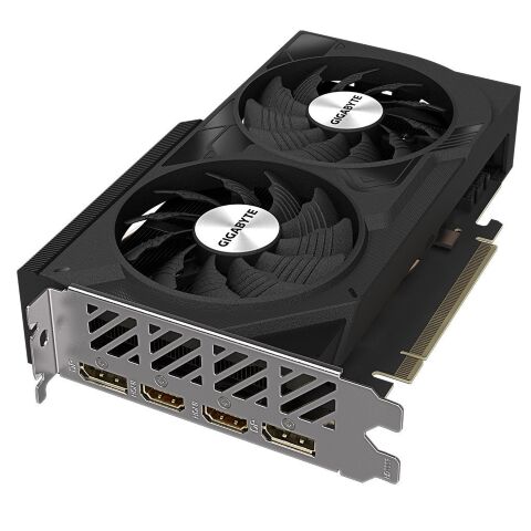 Видеокарта GIGABYTE GeForce RTX4060 8Gb WINDFORCE OC (GV-N4060WF2OC-8GD) - Нулевой остаток (Feed)  - Нулевой остаток (Feed) 