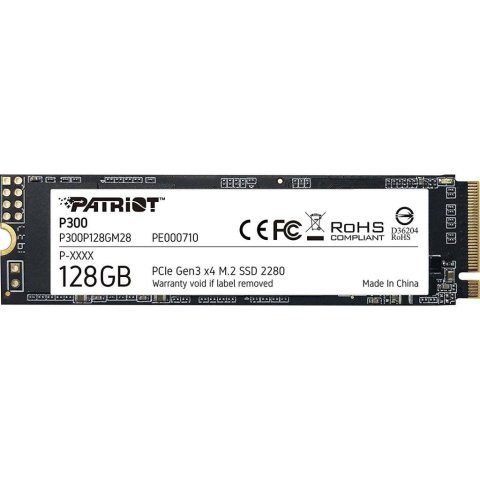 Накопитель SSD M.2 2280 128GB Patriot (P300P128GM28) - Нулевой остаток (Feed)  - Нулевой остаток (Feed) 