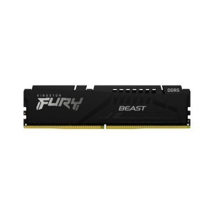 Модуль памяти для компьютера DDR5 64GB (2x32GB) 5600 MHz Fury Beast Black Kingston Fury (ex.HyperX) (KF556C36BBE2K2-64)