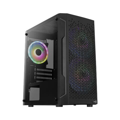 Корпус AeroCool Trinity Mini-G-BK-v2 (ACCS-PV32033.11) - Корпуса  - Корпуса 