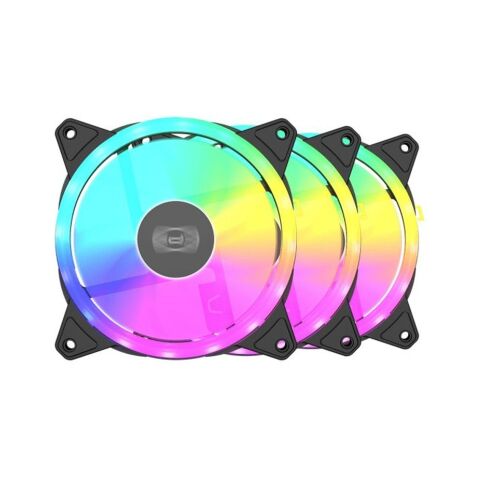 Кулер для корпуса PcCooler F3 T120 ARGB BK 3IN1 - Нулевой остаток (Feed)  - Нулевой остаток (Feed) 