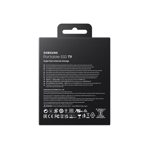 Накопитель SSD USB 3.2 1TB T9 Samsung (MU-PG1T0B/EU) - Внутренние SSD  - Внутренние SSD 