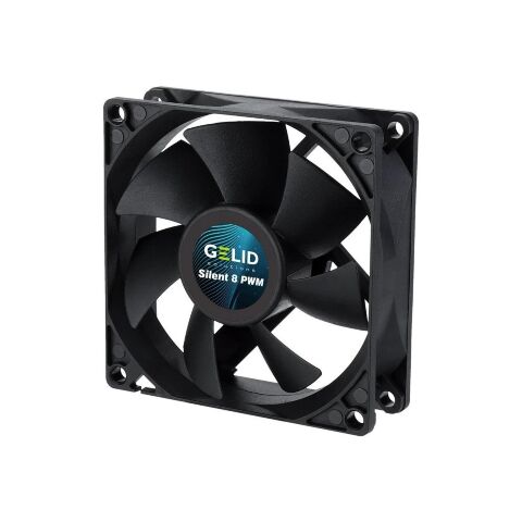 Кулер для корпуса Gelid Solutions Silent 8 PWM (FN-PX08-21) - Нулевой остаток (Feed) - Нулевой остаток (Feed)