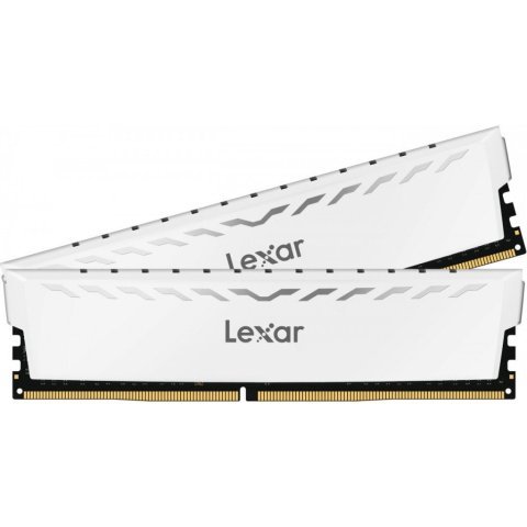 Модуль памяти для компьютера DDR4 16GB (2x8GB) 3600 MHz Thor White Lexar (LD4BU008G-R3600GDWG) - Нулевой остаток (Feed)  - Нулевой остаток (Feed) 