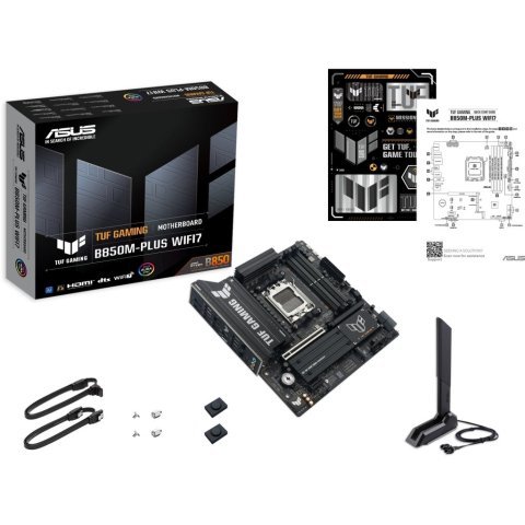 Материнская плата ASUS TUF GAMING B850M-PLUS WIFI7 - Системные (материнские) платы  - Системные (материнские) платы