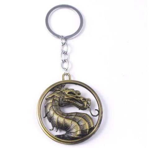 Брелок Mortal Kombat (цвет бронза) -   -  