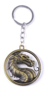 Брелок Mortal Kombat (цвет бронза)