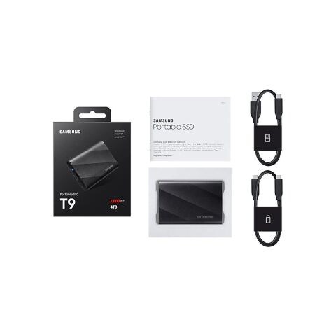 Накопитель SSD USB 3.2 4TB T9 Samsung (MU-PG4T0B/EU) - Внутренние SSD  - Внутренние SSD 