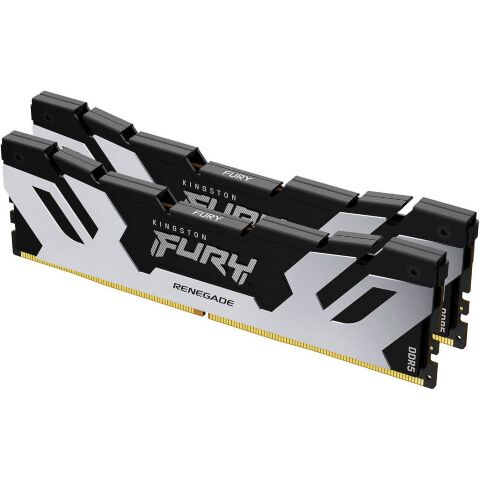 Модуль памяти для компьютера DDR5 96GB (2x48GB) 6400 MHz Renegade Silver XMP Kingston Fury (ex.HyperX) (KF564C32RSK2-96) - Модули памяти для компьютера  - Модули памяти для компьютера 