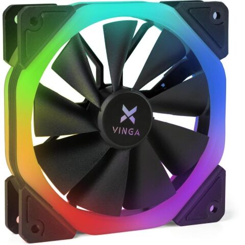 Кулер для корпуса Vinga RGB fan-06 - Вентиляторы к корпусам  - Вентиляторы к корпусам 