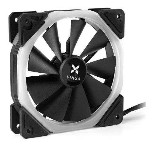 Кулер для корпуса Vinga RGB fan-06 - Вентиляторы к корпусам  - Вентиляторы к корпусам 