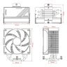 Кулер для процессора ID-Cooling FROZN A410 Black